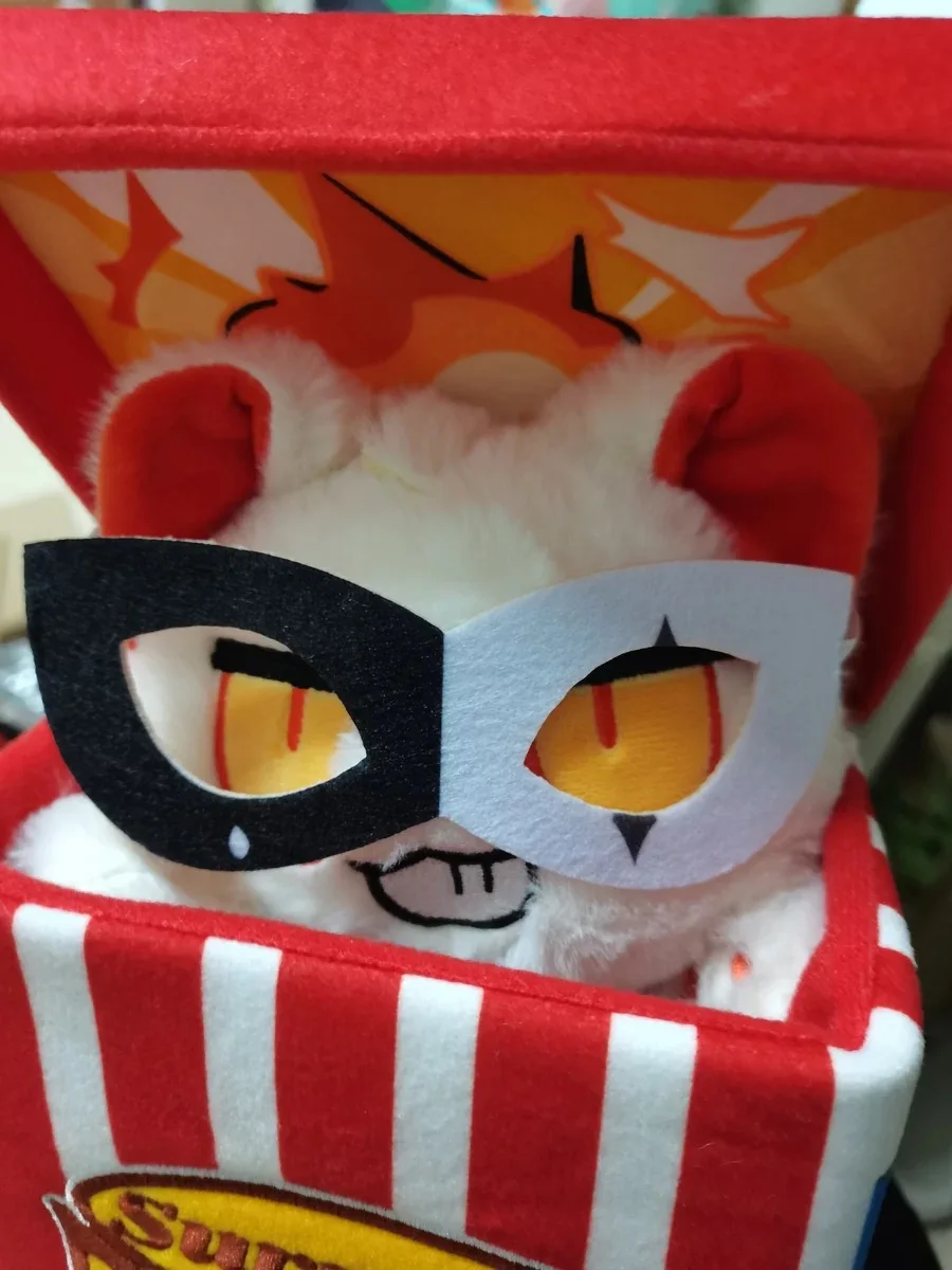 Arknights Official W Hand Marionetten Surprise Box Party Cat Neko Gevulde Plushie Pluche Kussenpop Kleding Anime Figuur Speelgoed Kids G