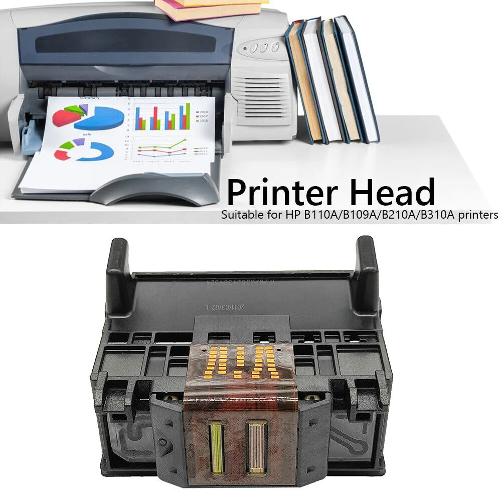 Fast and Convenient For HP862 4 Slot Replacement Printhead for For HP B110AB109AB210AB310A Printer Easy Installation