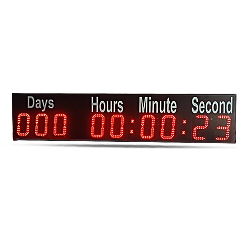 [Honghao]customized high quality multi-function electronic digital LED clock timer remote control mute countdown timer