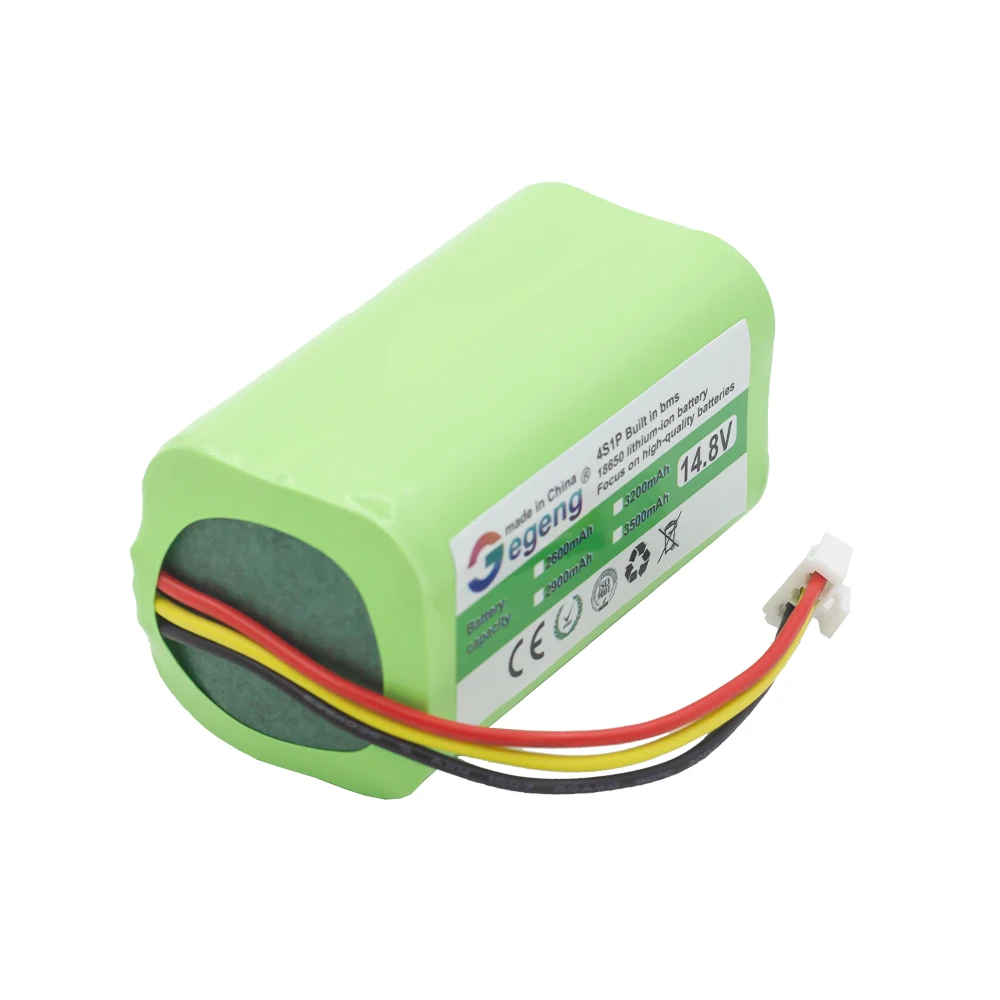 Gegeng 14.8V 2600mAh akumulator do Liectroux C30B E30B, do Proscenic 800T, 830P, 820P, 820T, 820S odkurzacz Li-ion 14.4V