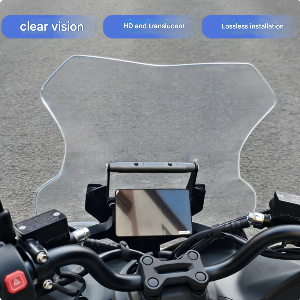Dedicated Windshield for ZONTES 125X, Windshield Modification for ZONTES 125X, Windshield Modification Parts