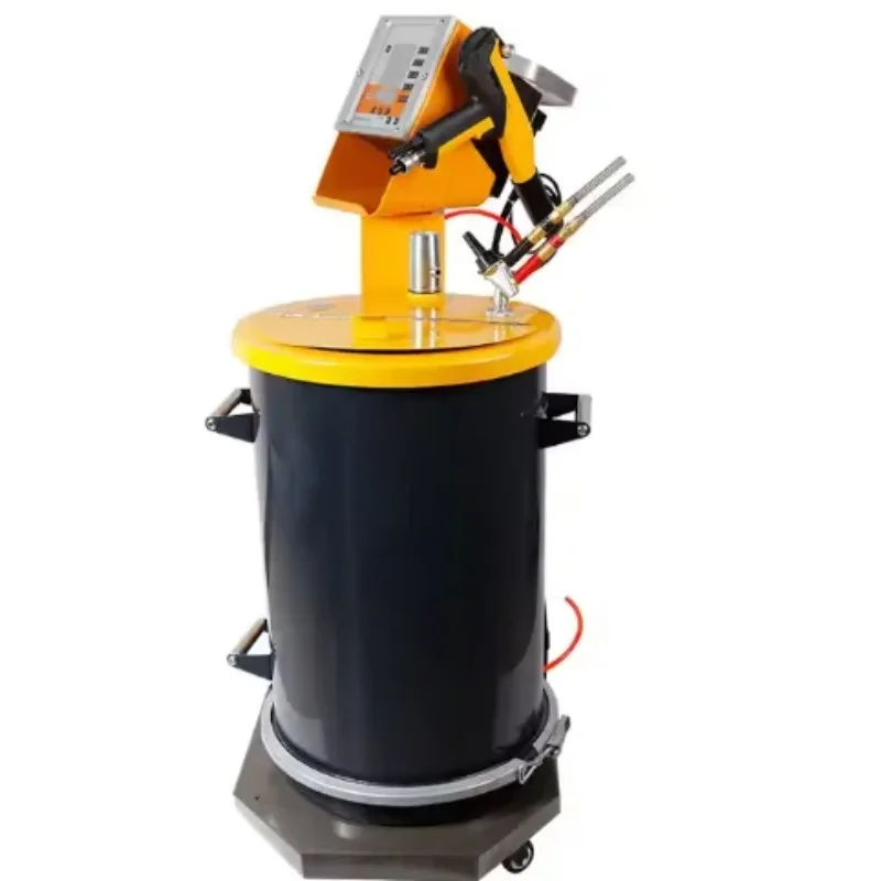 

Metal coating machinery electrostatic powder coating machine with manual spray for sale