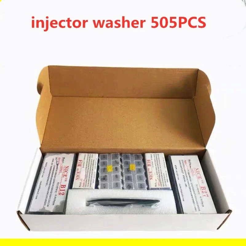 Free Ship 505PCS CRIN Injector Adjusting Washers Gasket Repair Kits for Bosch Denso B11 B12 B13 B14 B16 B22 B25 B26 B27 B31