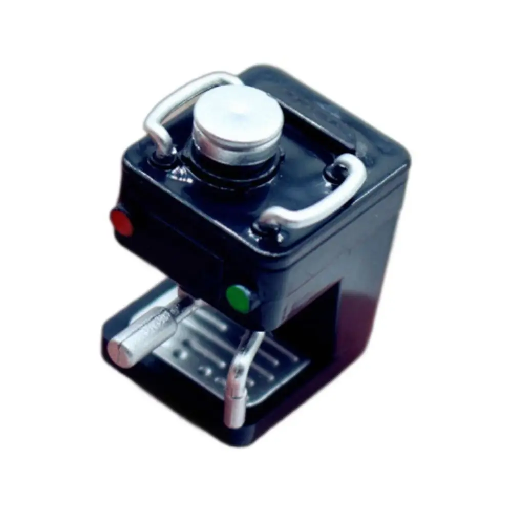 DIY Gift 1:12 Miniature Dollhouse Coffee Maker Plastic Funny Kitchen Electrical Appliances Home Decorations Children