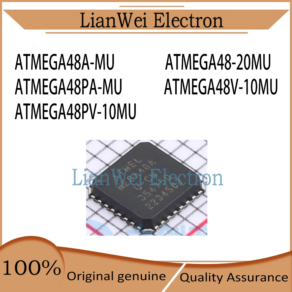 ATMEGA48PV ATMEGA48V ATMEGA48PA ATMEGA48 ATMEGA48A ATMEGA48A-MU ATMEGA48-20MU ATMEGA48PA-MU ATMEGA48V-10MU ATMEGA48PV-10MU