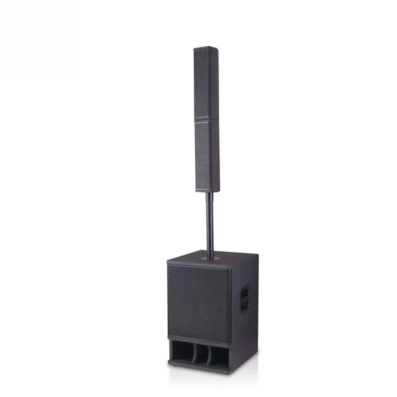 Premium Line Array Speaker System Home Theater Meeting Room Audio With Mixer Microphone