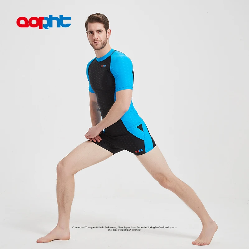 Women Men Two Pieces Professional Training SwimWear UV Protection WaterProof Racing Beach Bathing Surfing Triathlon Swim Clothes