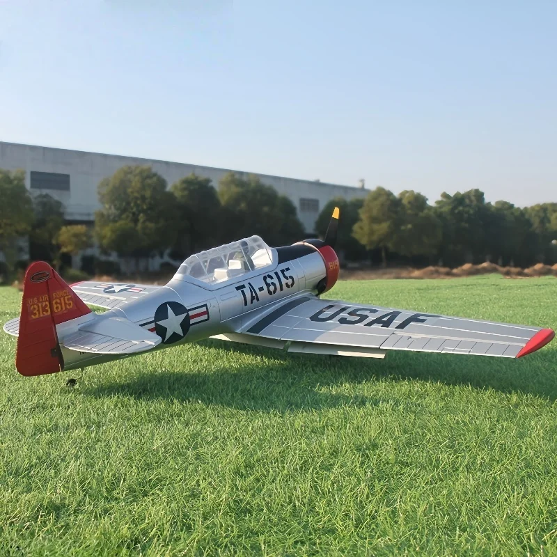 Dynam At6 Texan With A Wingspan Of 1.4 Meters Looks Like A Real World War Ii Model Fixed Wing Airplane Model Casual Toy Gift