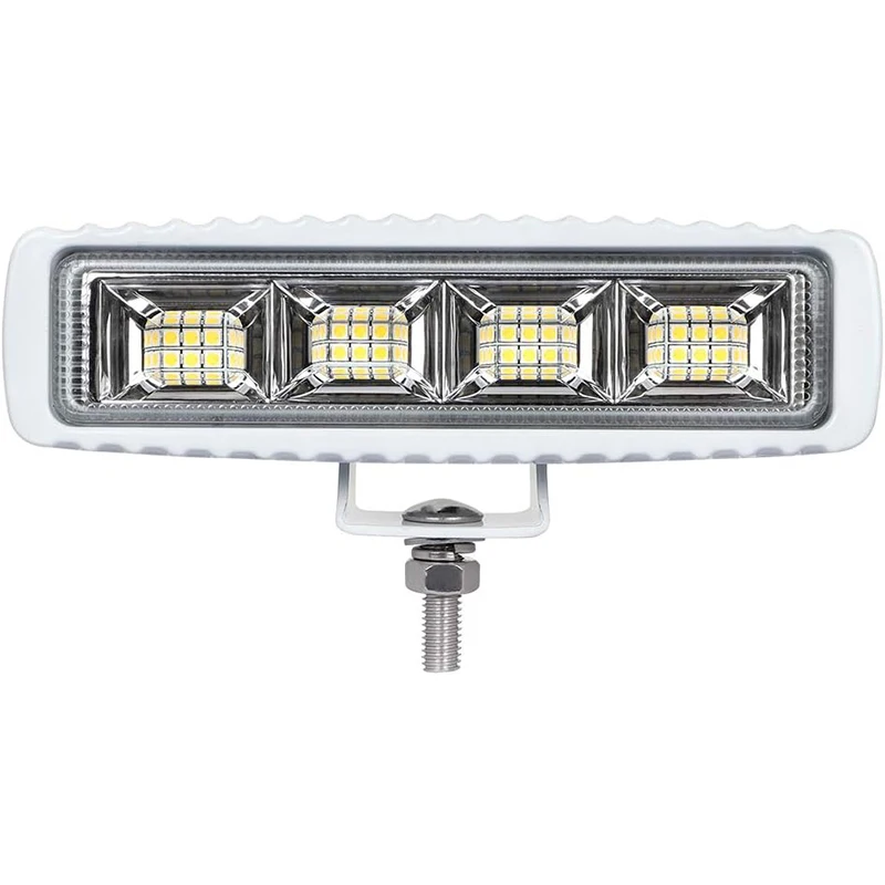 ANMINGPU listwa LED światło robocze samochodu 72W 4x4 24 LED pręt roboczy Offroad SUV ATV ciągnik siodłowy koparka 12V 24V led belka Combo