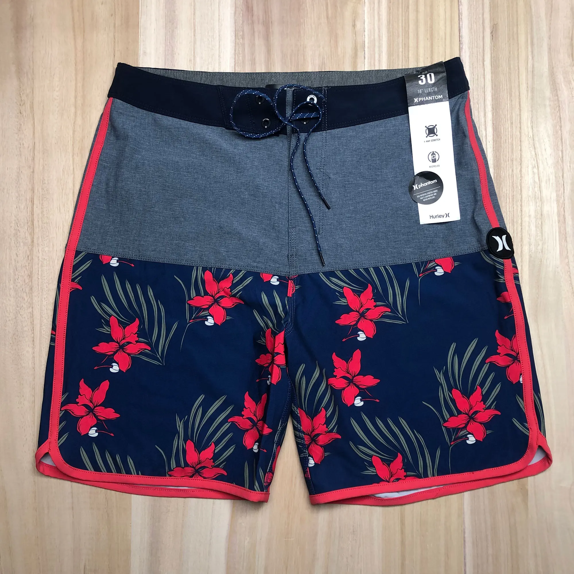 Size 30 Original Mens Surfing Swimming Beach Shorts Bermuda Shorts