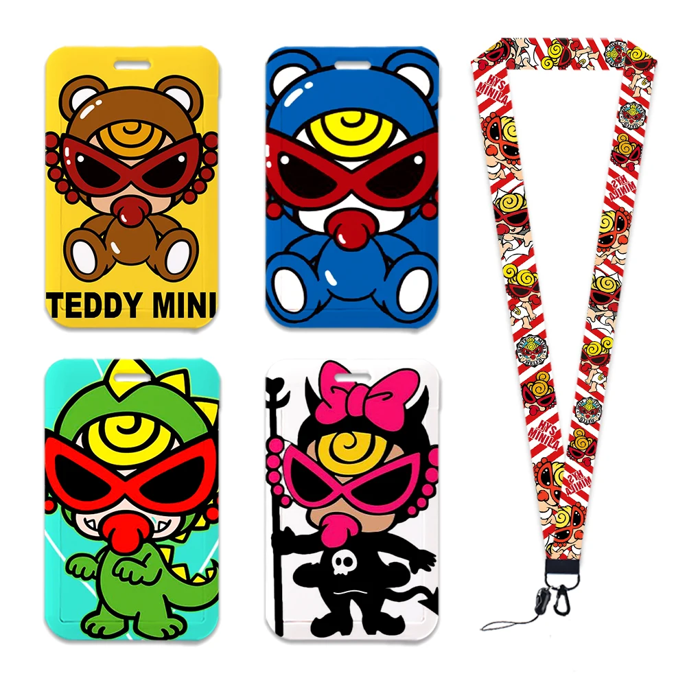 

Cartoon Japanese Hismini Lanyard For Keys Chain Id Credit Card Cover Bus Card Holder Charm Badge Holder Gifts Accessoris