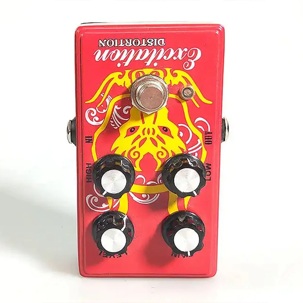 Electric Guitar Effect British Distortion Effect Pedal Built-in FET Transistor,Distortion Tone Guitar Pedal