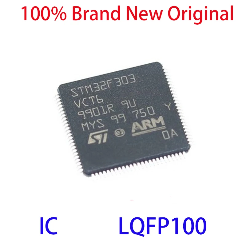 100%  Brand  New Original STM32F303VCT6 STM STM32F STM32F303 STM32F303VC STM32F303VCT MCU LQFP-100