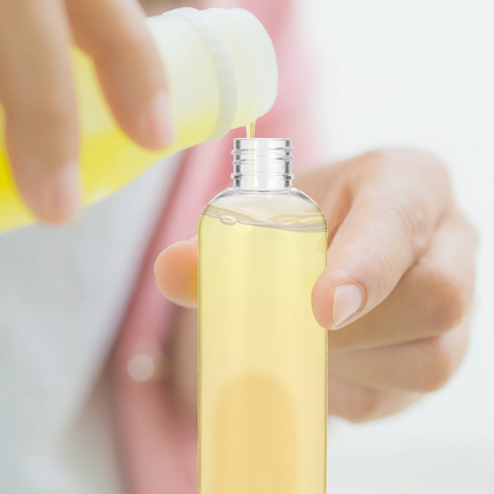 

20pcs 120Ml Empty Plastic Bottle Pointed Mouth Squeeze Dispenser For Lotion Shampoo Liquid Storage Sub-Bottles