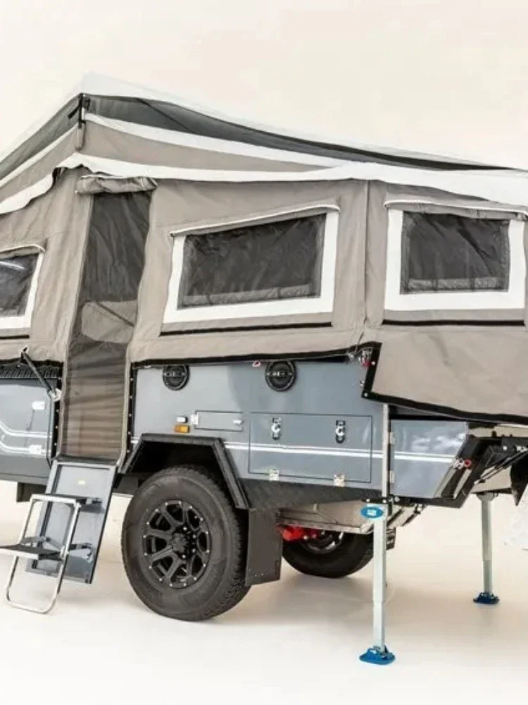 Australia Hot Sale TC Canvas 4x4 Off Road Caravan RV Trailer Tent for Camping