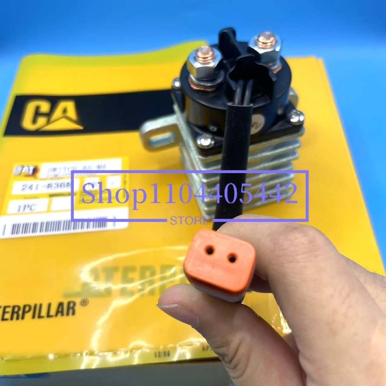 

241-8368 3740150 2915064 Relay Solenoid for Caterpillar Engine C32 C27 C18 C9.3 Compatible with JLG Vertical Mast Lift 1230ES