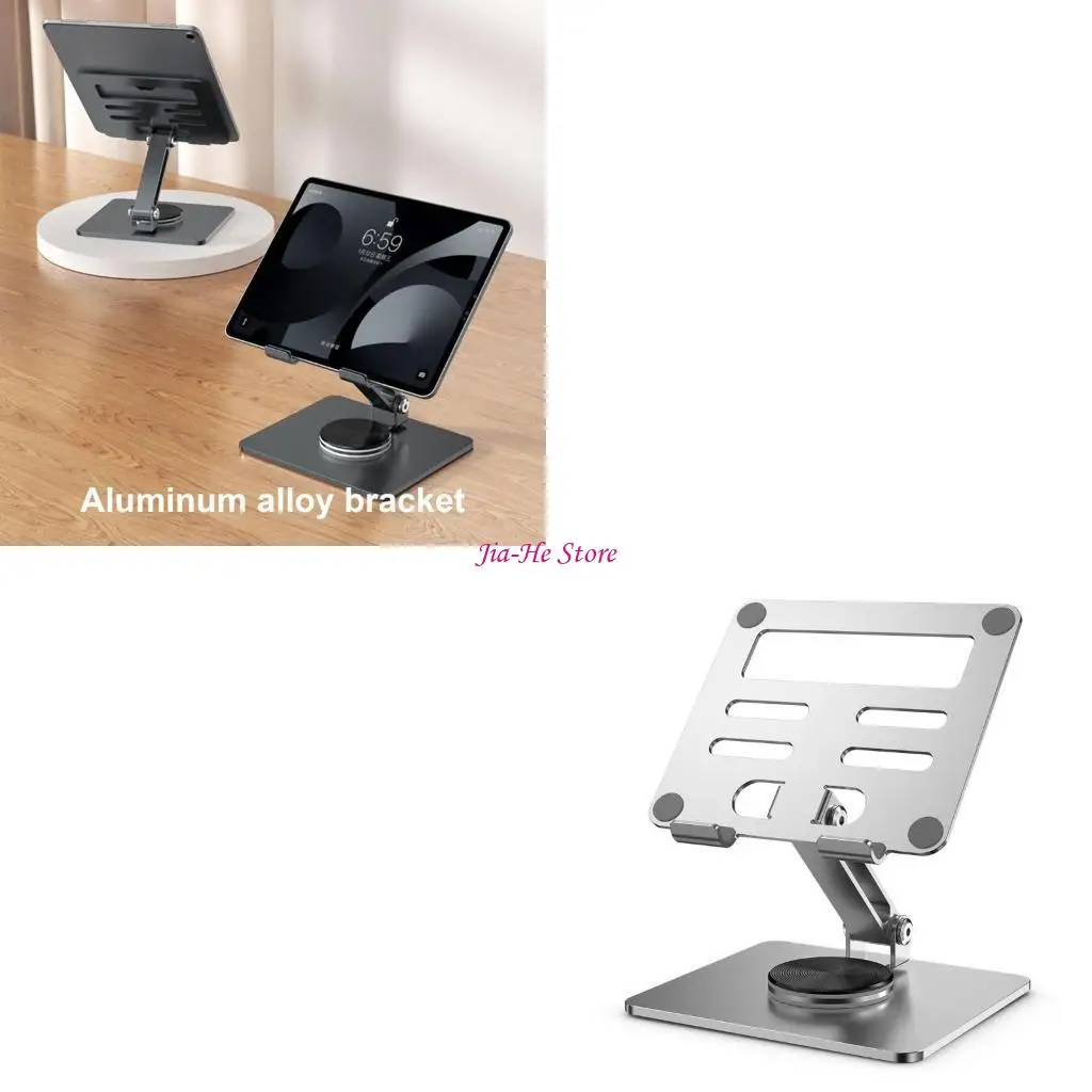 

Tablets Stand Holder Mount, Rotate 360Degrees of Flexible, Height Adjust 83CF