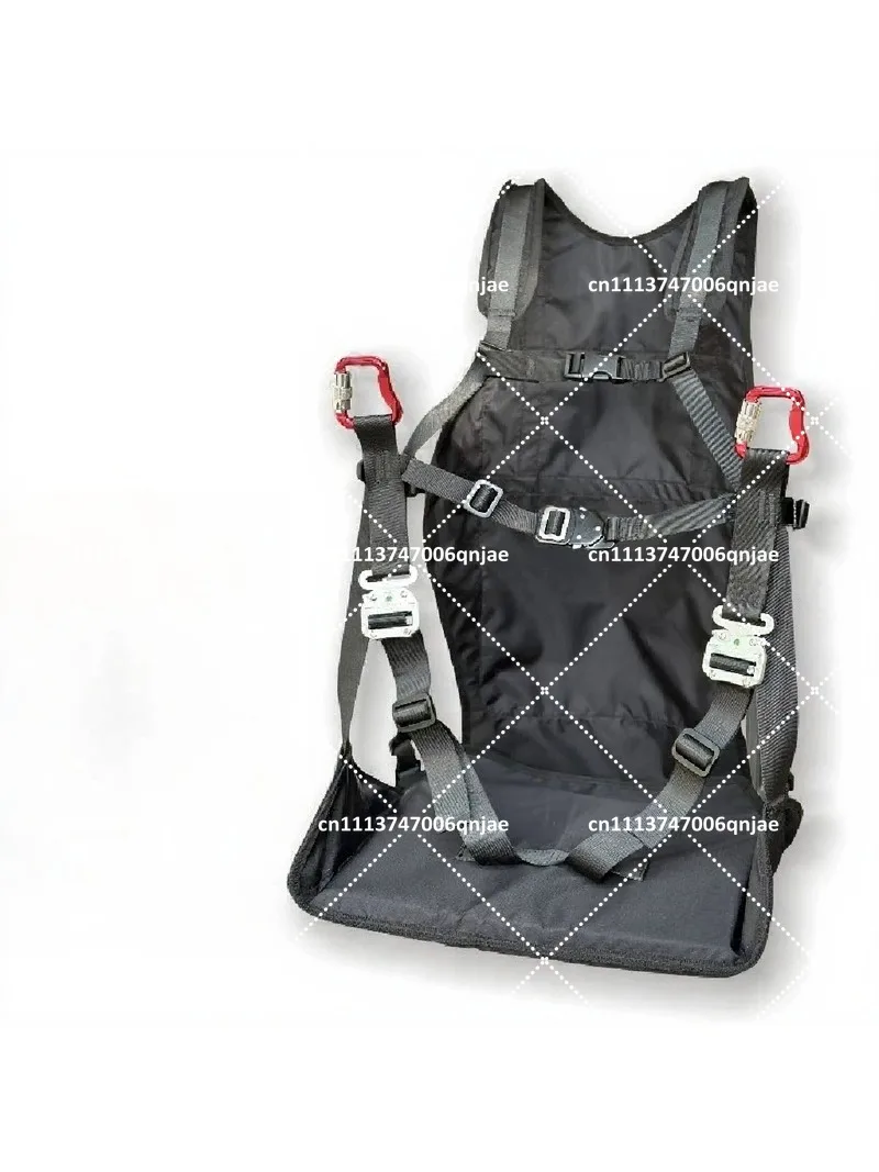Paragliding Power Parachute Training Seat Bag Bucket Sitting Bag Ultra Light Breathable Lightweight