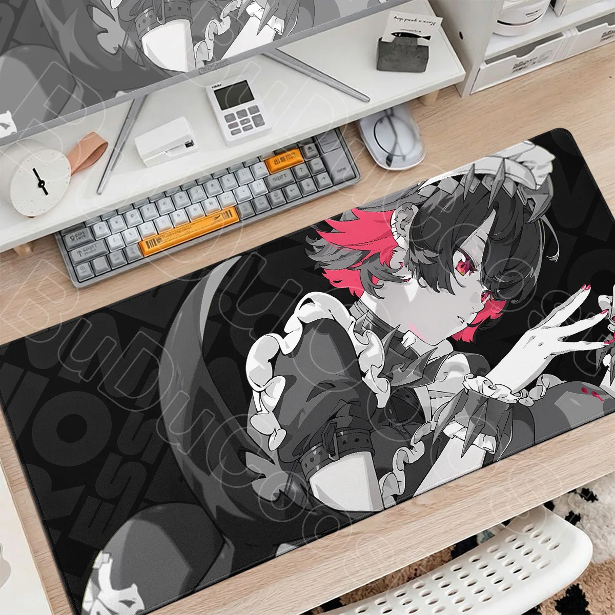 HD Printing Zenless Zone Zero Gaming Mouse Pad Computer Rubber Desk Mat Cute Anime Girl Ellen Joe Gamer Speed Keyboard Mausepads