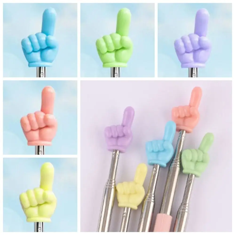 Teleskop Lehrer Pointer Anti-rutsch Finger Form Multifunktionale Handheld Tafel Presenter Stick Schule Klassenzimmer Liefert
