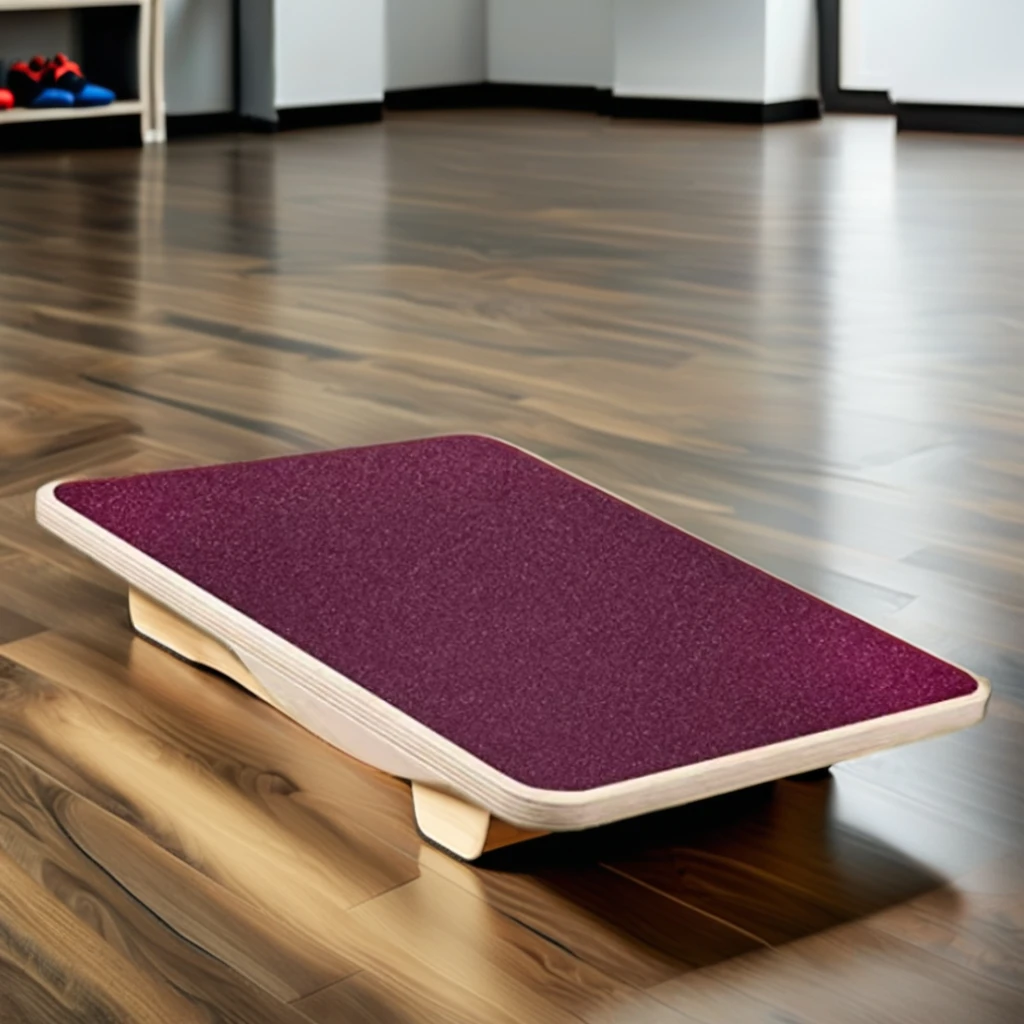 

Professional Fitness Stability Board Wooden Rocker Balance Board for Body Physical Therapy Wobble Training