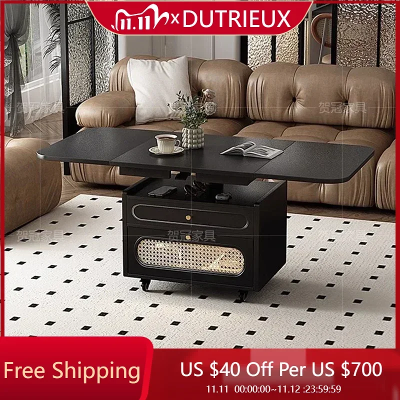 

Прозрачный журнальный столик в скандинавском стиле, роскошный приставной столик для гостиной, мини-меса, вспомогательная мебель для гостиной