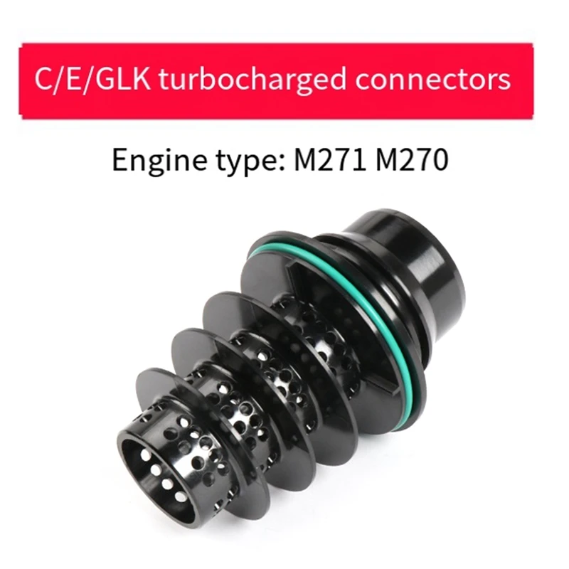 توربو كاتم صوت عادم موصل إصلاح متعددة ، ملحقات لمرسيدس C180 C200 E200 E260 M270 M271