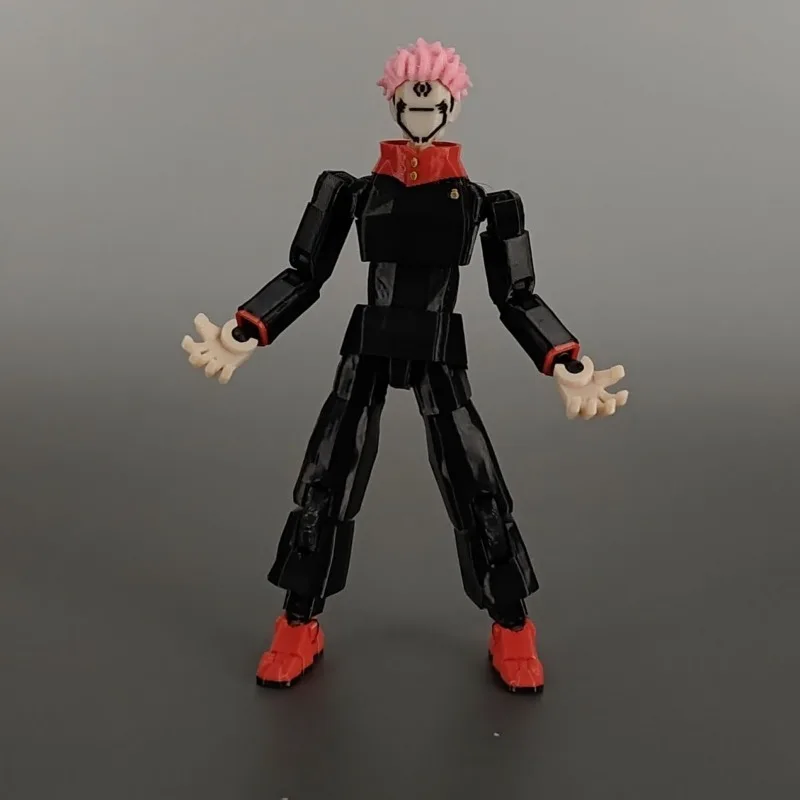 Julongsu kaisen 3d impresso ryomen sukuna anime multi-articulado shapeshift brinquedos figuras de ação manequim modelo estátua ornamentos presente
