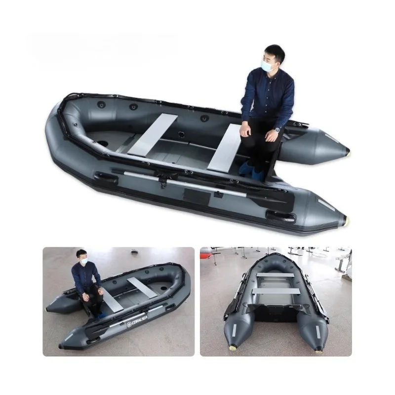 

Assault boat rubber boat, thickened fishing boat, hard bottom inflatable boat, wear-resistant kayak speedboat