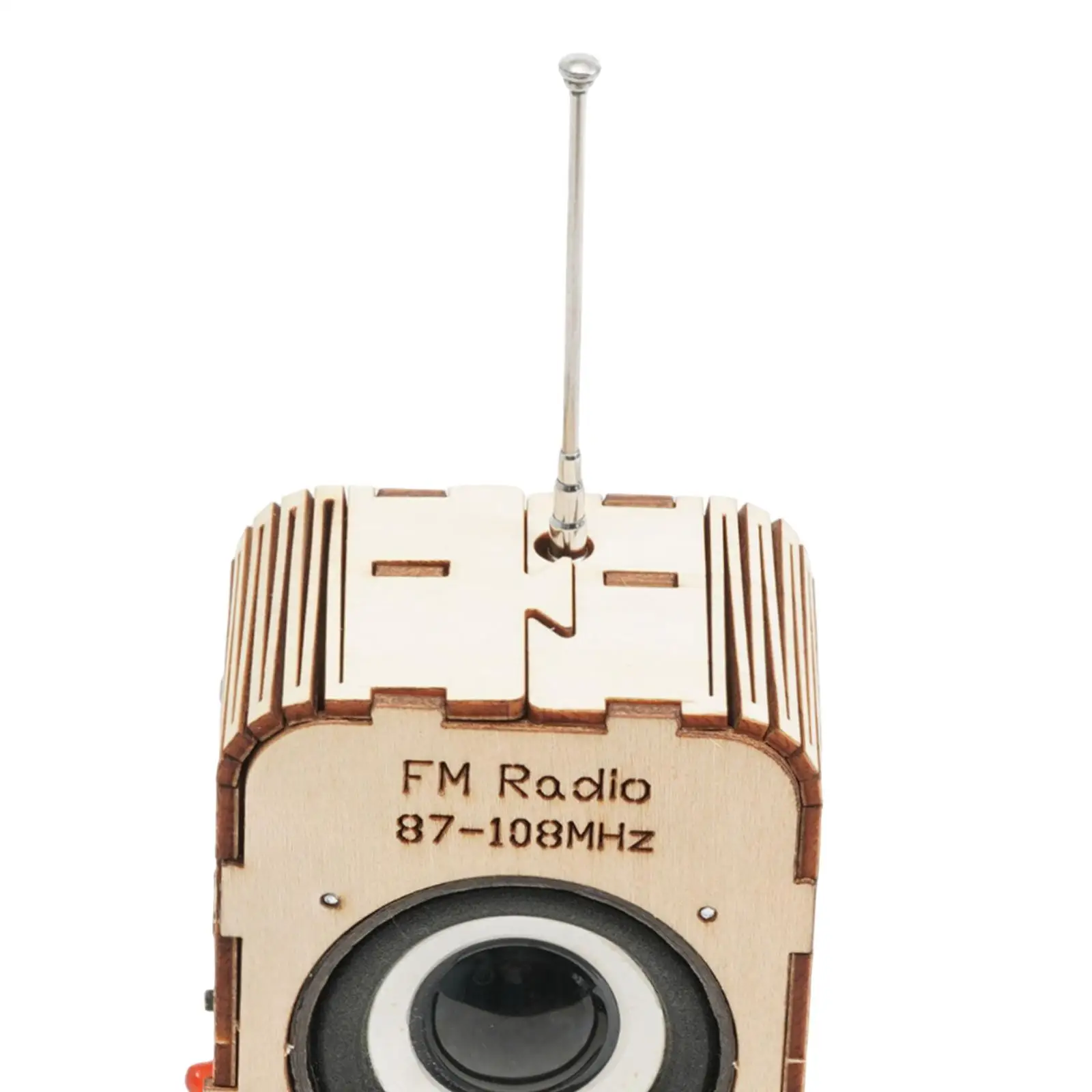 Diy Fm Radio Model Hout Assemblage 3d Puzzel Voor Tieners Kinderen Verjaardagscadeau