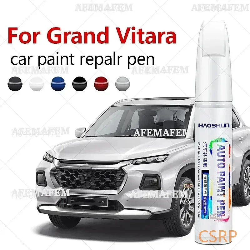Paint Repair Pen Touch Up Scratch Remover DIY Auto Accessories Black White For Suzuki Grand Vitara 1988-2025 TA TD FT HT JT AA