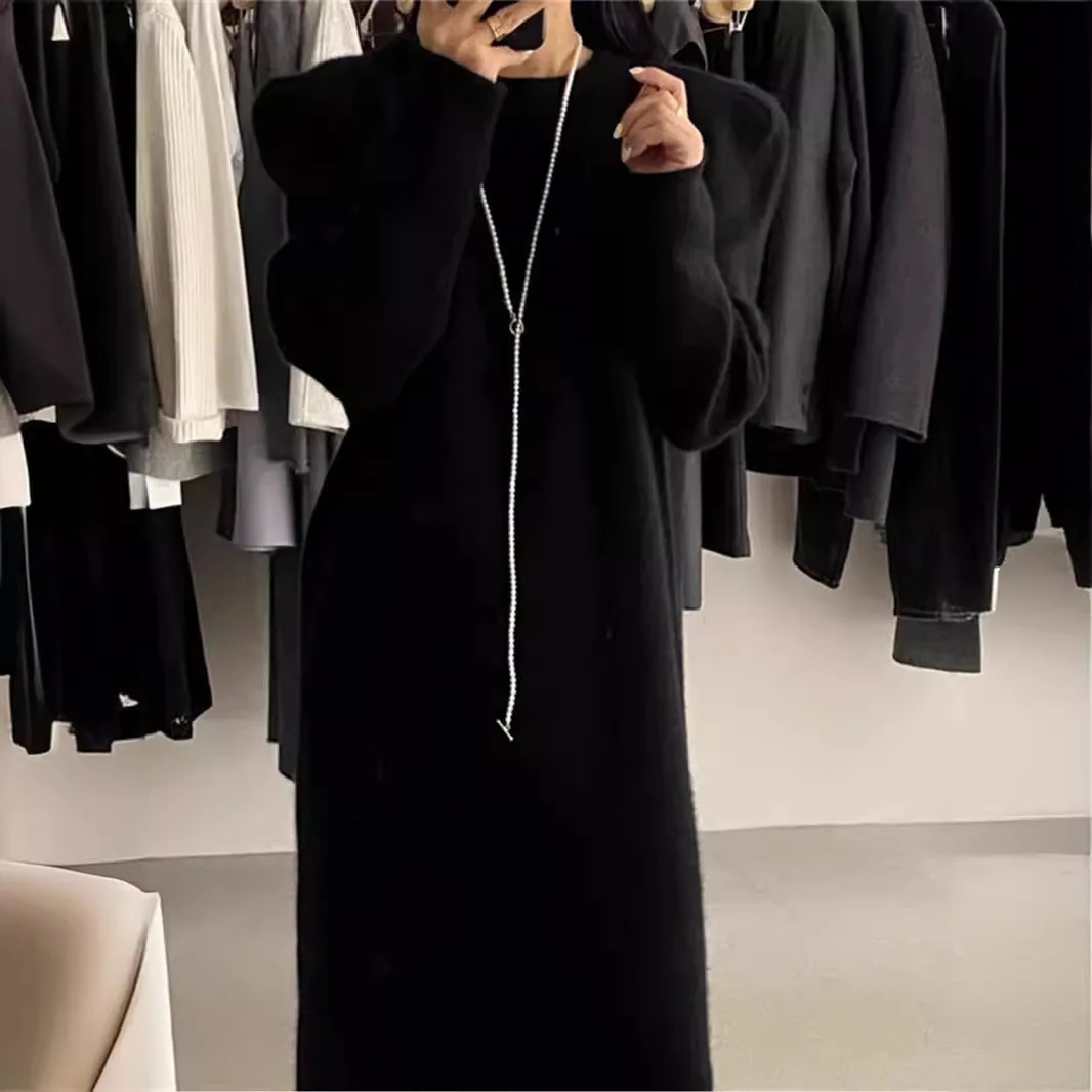 

Knee Length Pullovers For Woman Sweaters Jumpers Women Unique Raglan Sleeve Oversized College Hottie Bohemian Rib-Knit Knot Soft