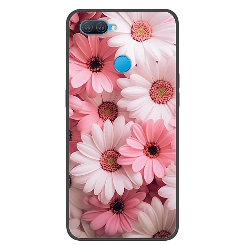 ل ممن لهم A12 حافظة كول رسمت غطاء لينة سيليكون جراب هاتف ل ممن لهم A7 AX7 عودة يغطي الوفير كوكه A12 CPH2083 CPH2077 كوكه