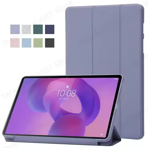 For Lenovo Ideatab Idea Tab Pro Case 12.7 inch TB375FC Stand Soft Back Tablet for Xiaoxin Pad Pro 12.7 12 7 2025 TB-373FU Cover