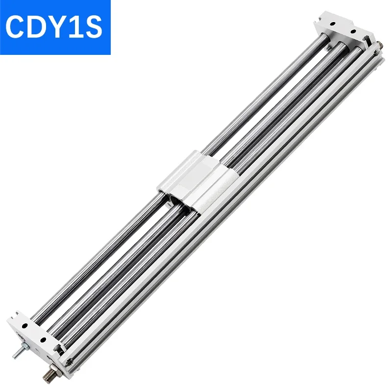 CDY1S Series Bore 10/15/20/25/32/40mm Stroke 50-1500mm Magnetic Coupling Rodless Cylinders Pneumatic Cylinder be Customized