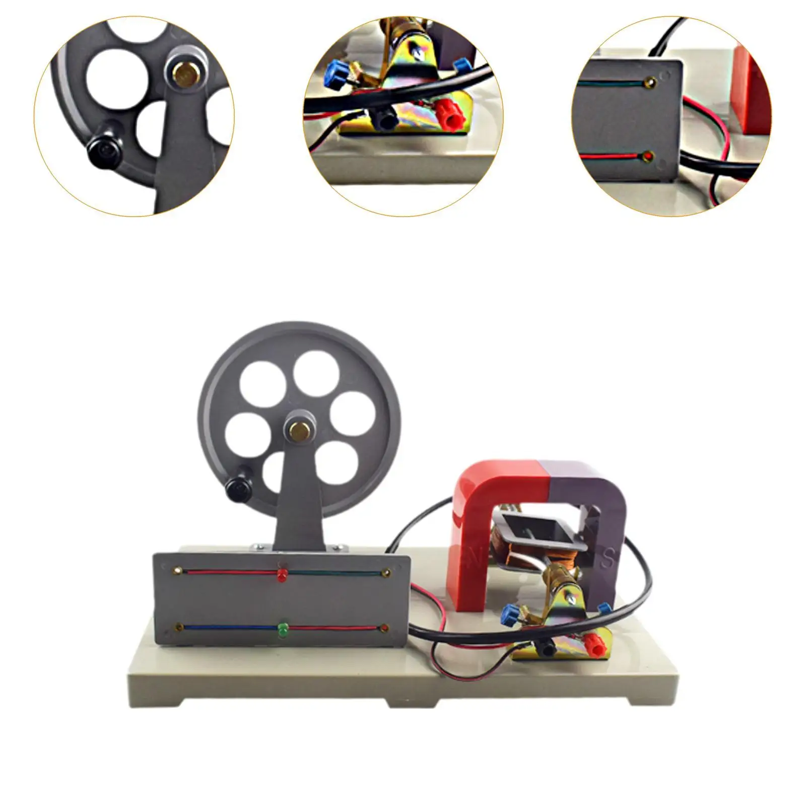 Instrumen Pengajaran Alat Fisika Generator Tangan untuk Siswa Hobi DIY