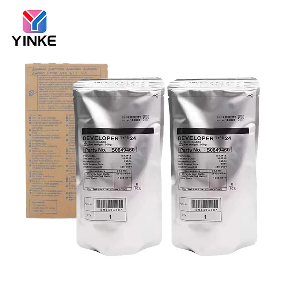 

1Bag Type 24 Developer Powder For Ricoh Aficio 7500 8000 2090 2105 6001 7502 High Quality Carrier 900g