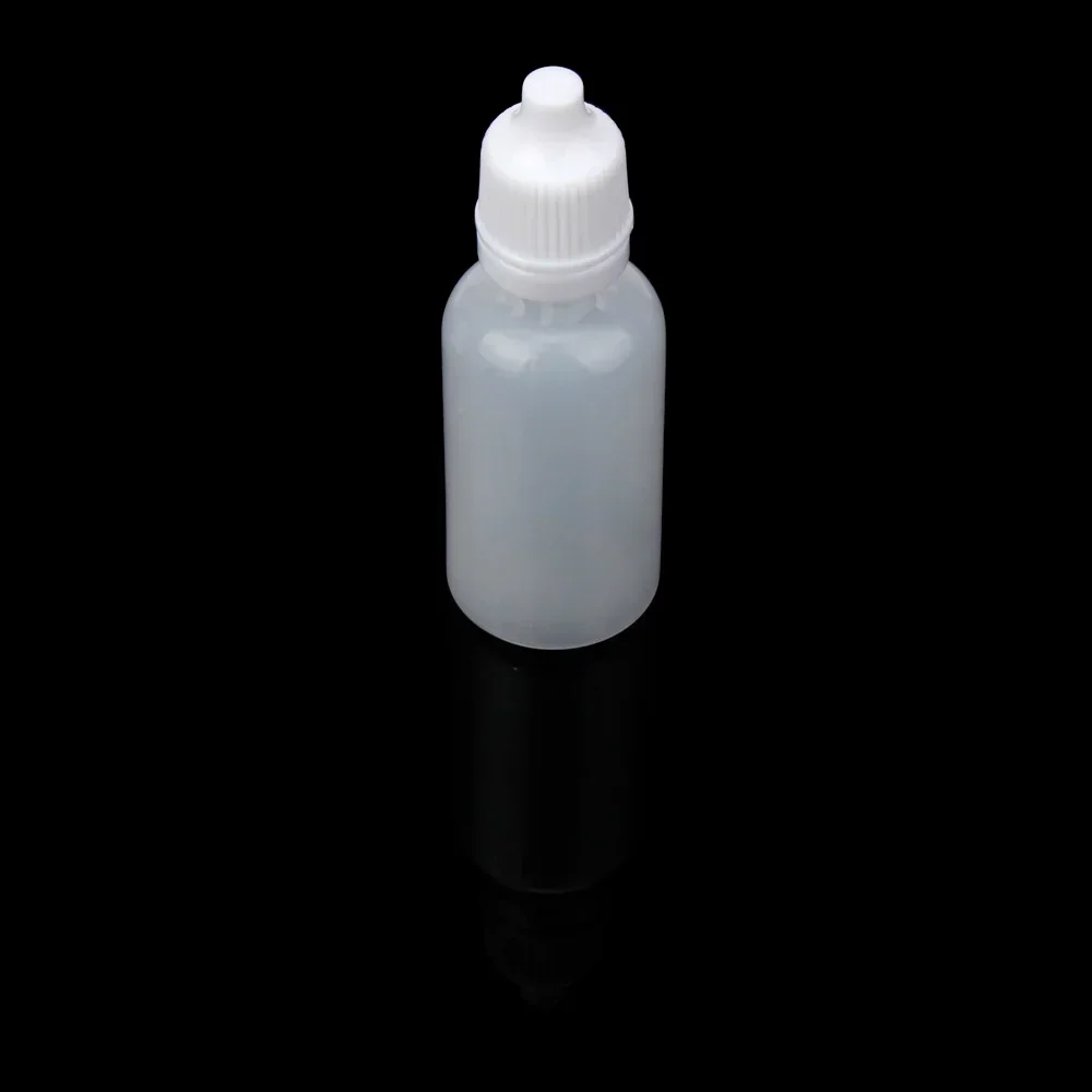 20 Stuks 5Ml/10Ml/15Ml/20Ml/30Ml/50Ml Lege Plastic Knijpbare Druppelflessen Oog Vloeibare Druppelaar Navulbare Flessen