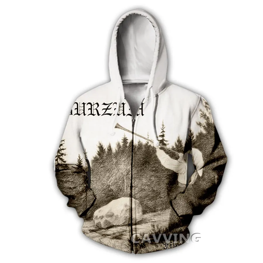 

CAVVING 3D Print Burzum Zipper Hoodies Zip Up Hooded Sweatshirt Harajuku Hoodie Hip Hop Sweatshirt for Men/women