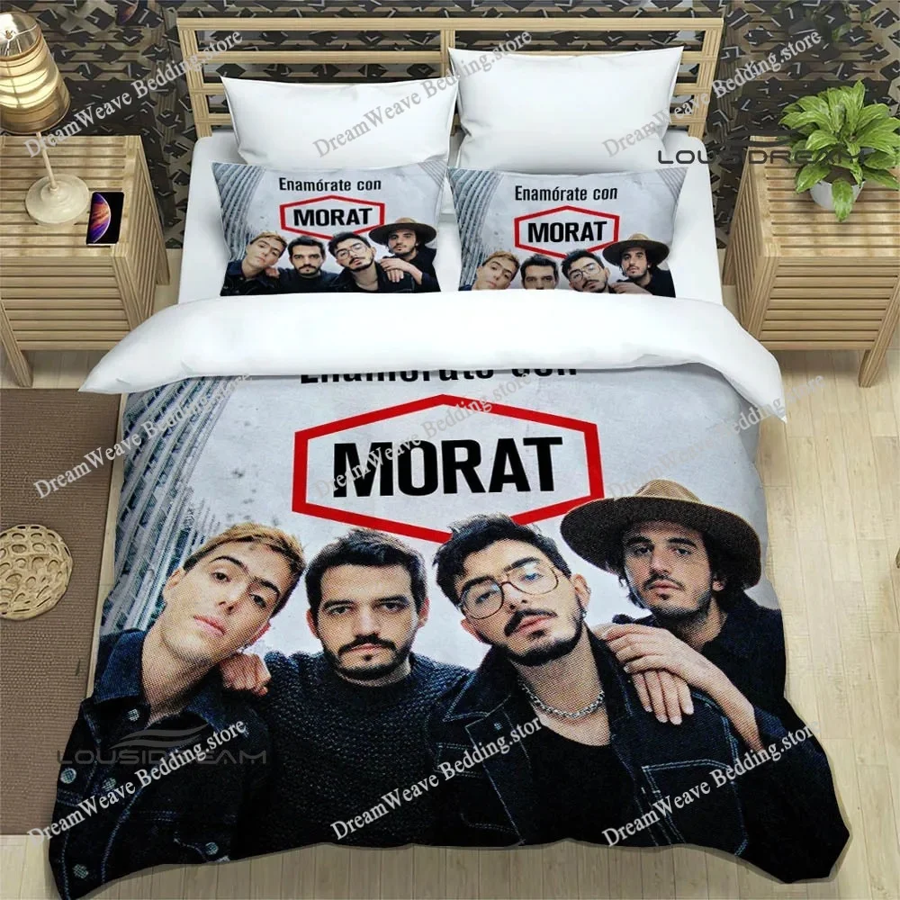 

Morat Pop Band Printed Bedding Sets Exquisite Bed Supplies Set Duvet Cover Bed Comforter Set Bedding Set Luxury Birthday Gift