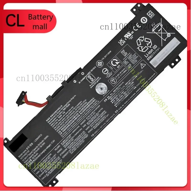 

Q Новый аккумулятор L20C4PC0 L20M4PC0 L20D4PC0 для Lenovo Legion 5-15ACH6H(82JU)