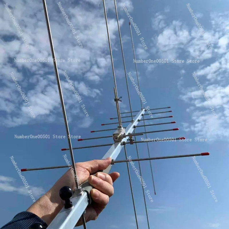 

УФ-антенна Яги двухсекционная, портативная, быстросъемная, многоцелевая, для любительской связи, с увеличенным радиусом действия