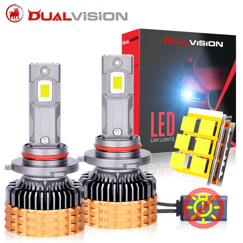 

Dualvision H4 H7 H1 LED Car Light Canbus H11 H8 H9 HB3 9005 HB4 9006 9012 HIR2 Cooper Tube 9054 CSP Auto Headlamps Fog Light 12V