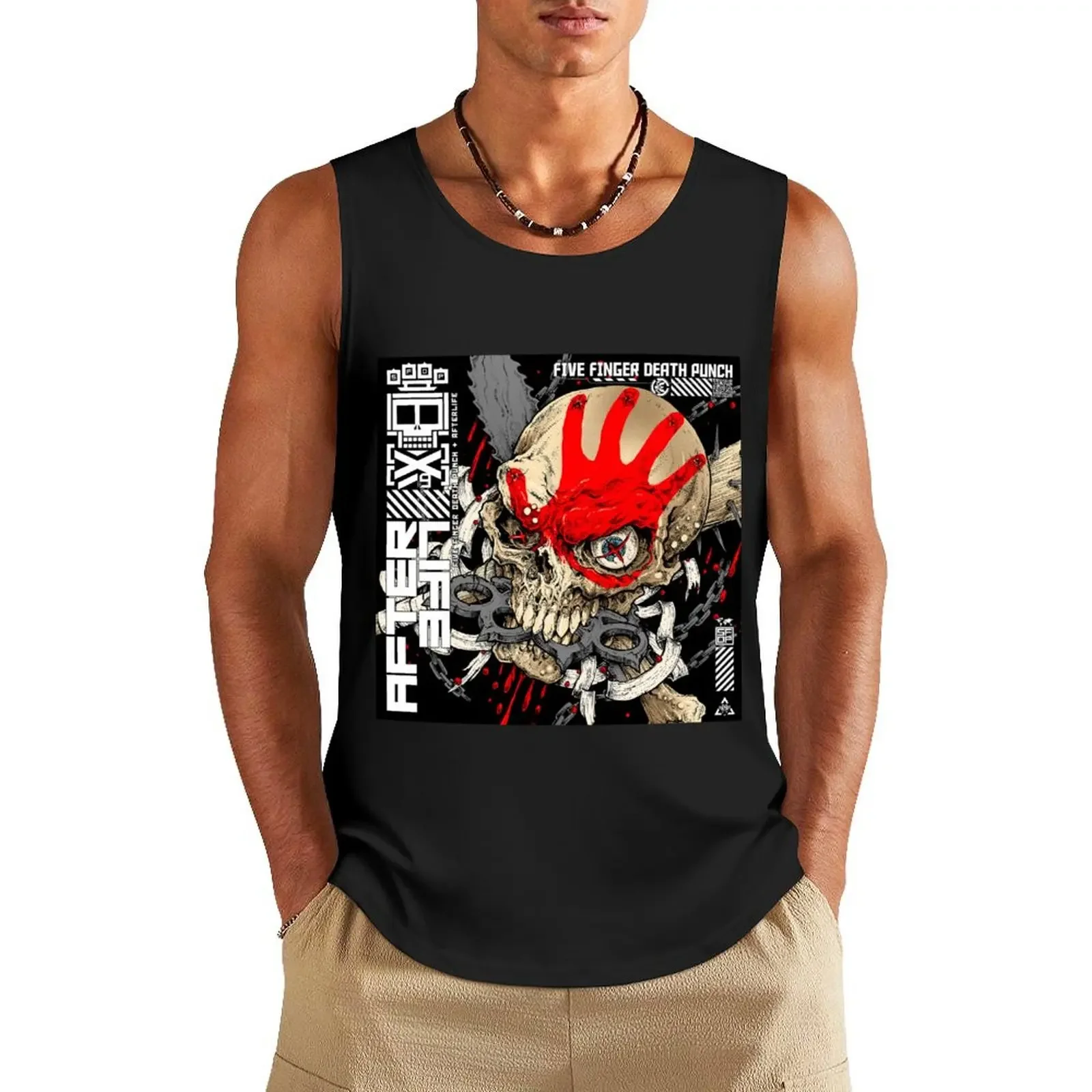 after minyakjelanta Tank Top clothing men male top Clothing T-shirt sports