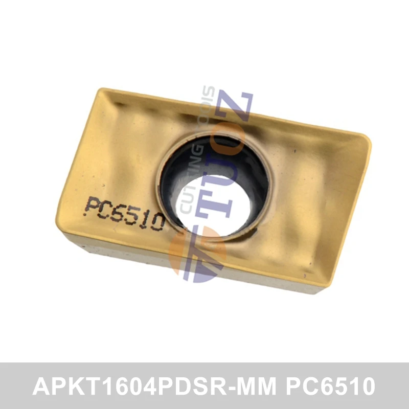 Inserções de Carboneto para Torno Cortador Cnc Torneamento Tools 100 Original Apkt1604pdsr Apkt1604pdsr Apkt1604pdsr-mm Pc6510 Ncm325