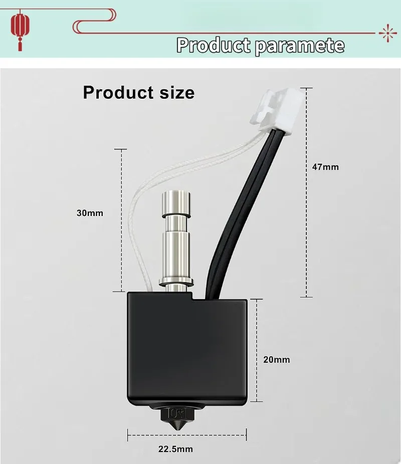 لطولية مكعب كوبرا S1 البثق رئيس مجموعة نهاية ساخنة مع فوهة الصلب الصلب ملحقات الطابعة ثلاثية الأبعاد #6