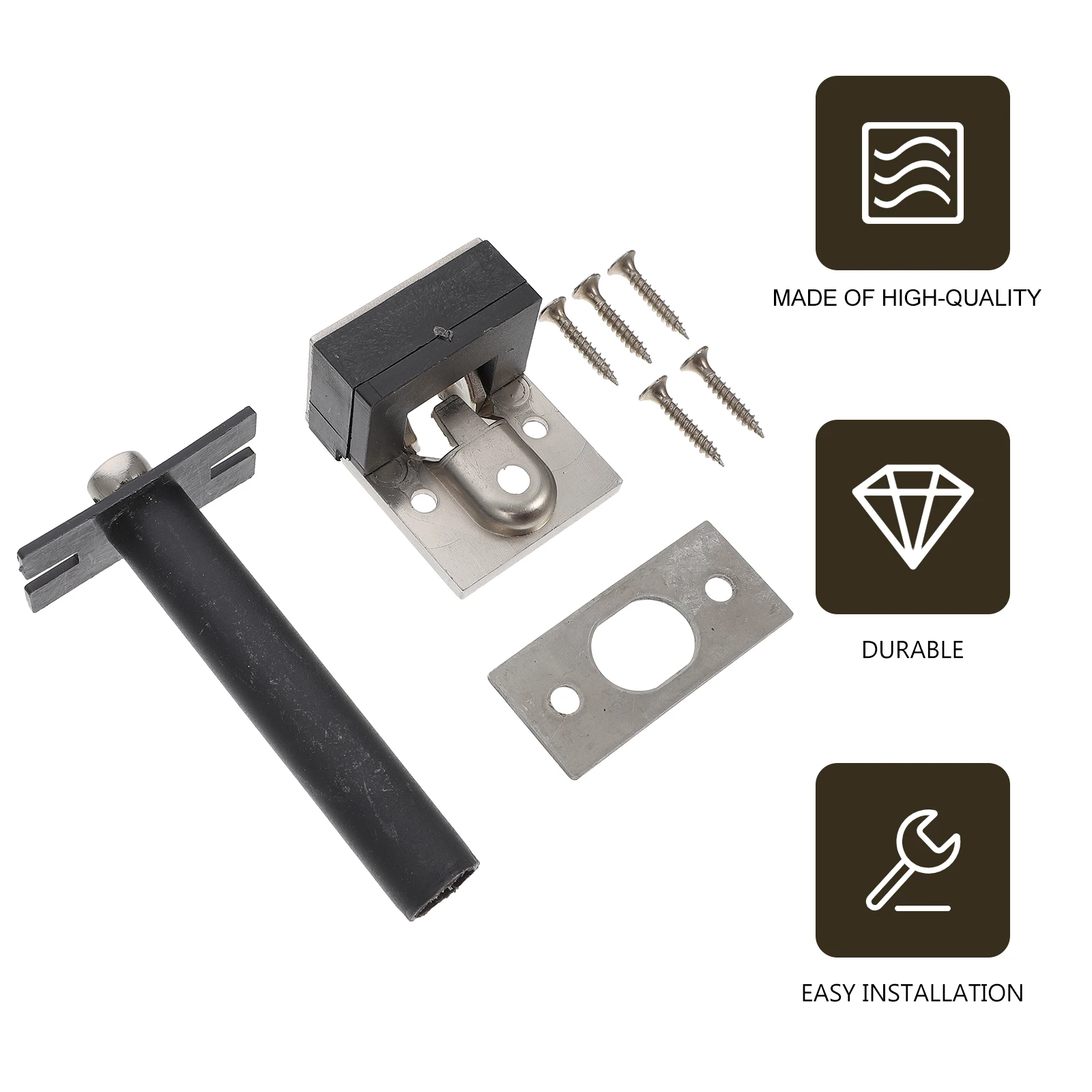 

Zinc Alloy Chain Lock Heavy Duty Invisible Bolt Latch Concealed Hidden Anti Anti Theft Lock Theft Security Door Hardware