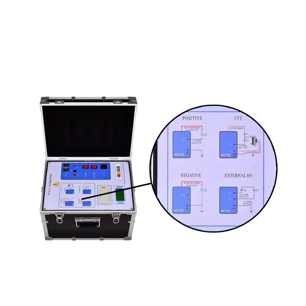 B UHV-341 Full Automatic Anti-interference dielectric loss tester Tan Delta Tester