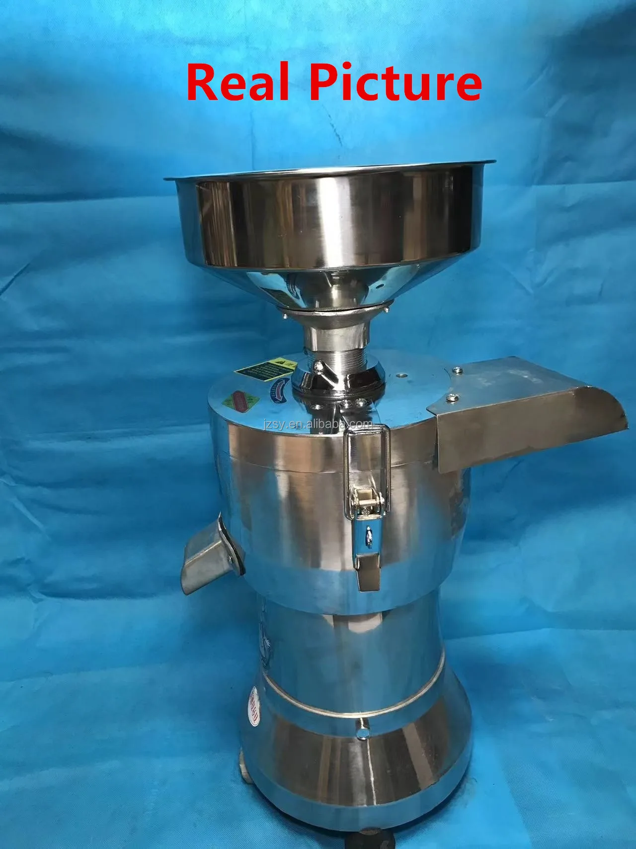 Mesin Pembuat Susu Kedelai Listrik Komersial SY-SG100 Mesin Penggiling Kedelai Stainless Steel Mesin Penggiling Susu Kedelai Kecil