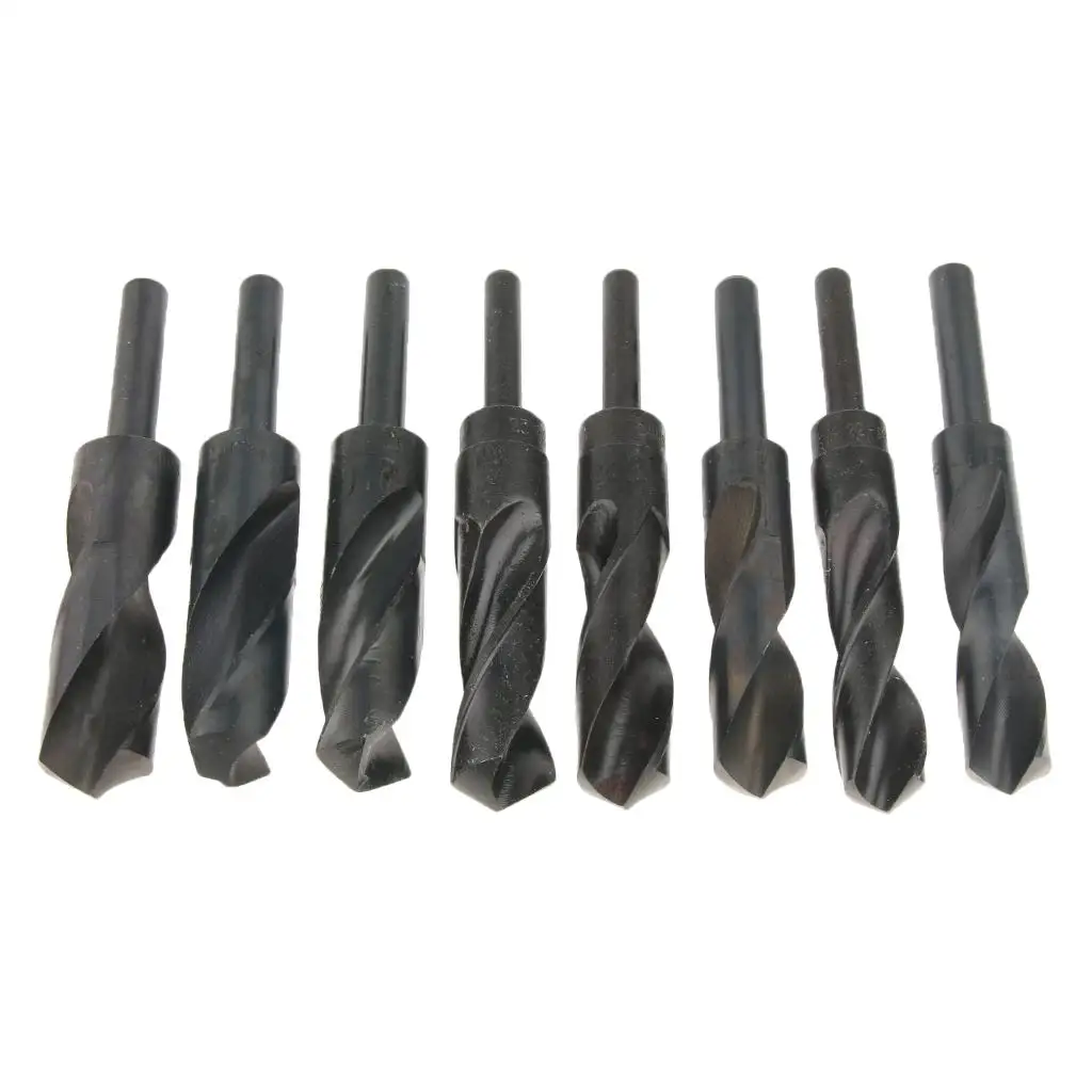 21mm-28mm Cutting Diameter Straight Shank HSS Twist Drill Bit Drilling Tool